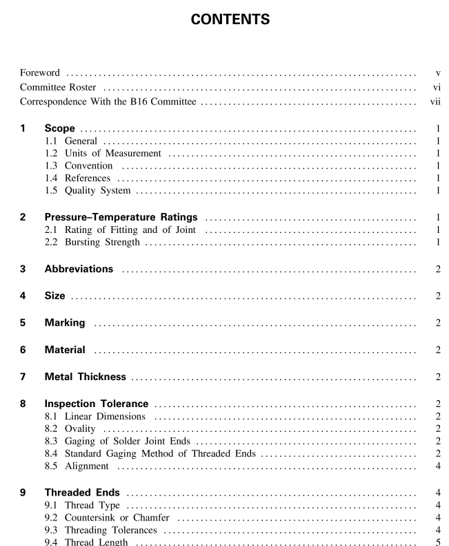 ASME B16.182001 pdf download Free Standards Download