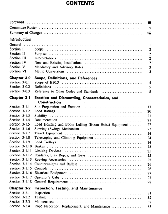 ASME B30.3:1996 Pdf Download - Free Standards Download