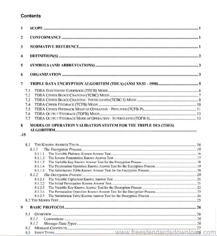 ANSI X9 TG 19-1-1999 pdf download - Free Standards Download