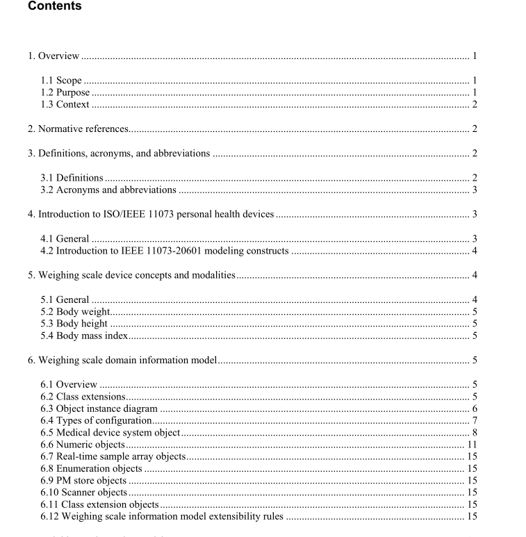 IEEE 11073-10415-2008 pdf download - Free Standards Download