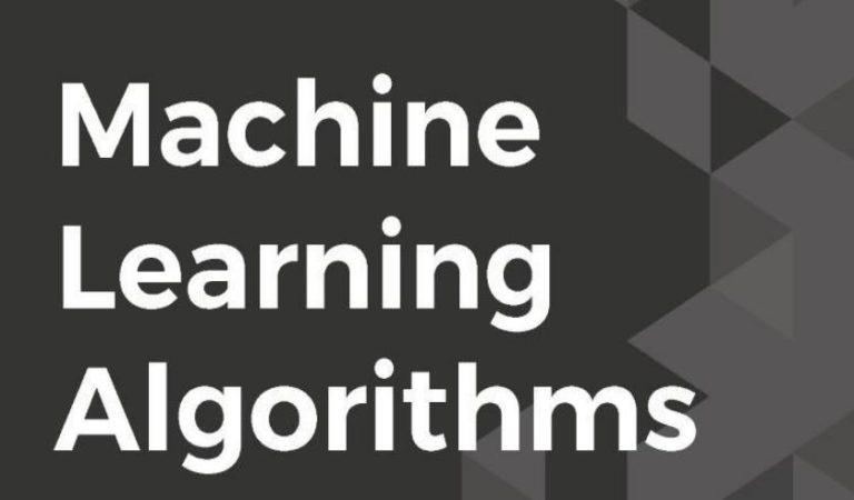 Machine Learning Algorithms pdf download - Free Standards Download